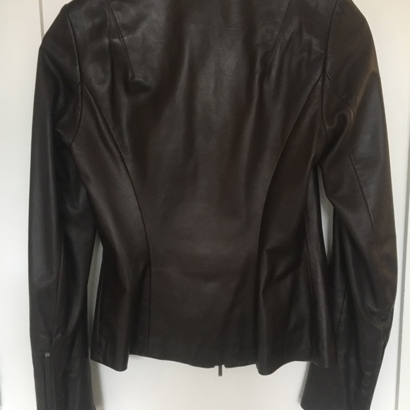 Italian leather motorcycle blazer - Picture 4 of 4